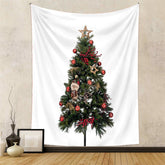 Lofaris Toy Ball Christmas Tree Wall Tapestry Room Deco
